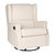 Abby 3-in-1 Wingback Manual Recliner Rocker Swivel Glider Chair