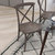 Bardstown X-Back Bistro Style Wooden High Back Dining Chair In Grey