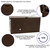 Brown 120 Gallon Weather Resistant Outdoor Storage Box for Decks, Patios, Poolside and More