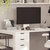 Ceely 3 Piece Wooden Desk Organizer Set For Desktop, Countertop, Or Vanity In Whitewashed - Whitewashed
