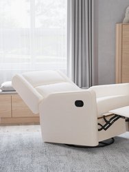 Dara 3-in-1 Traditional Manual Recliner Rocker Swivel Glider Chair