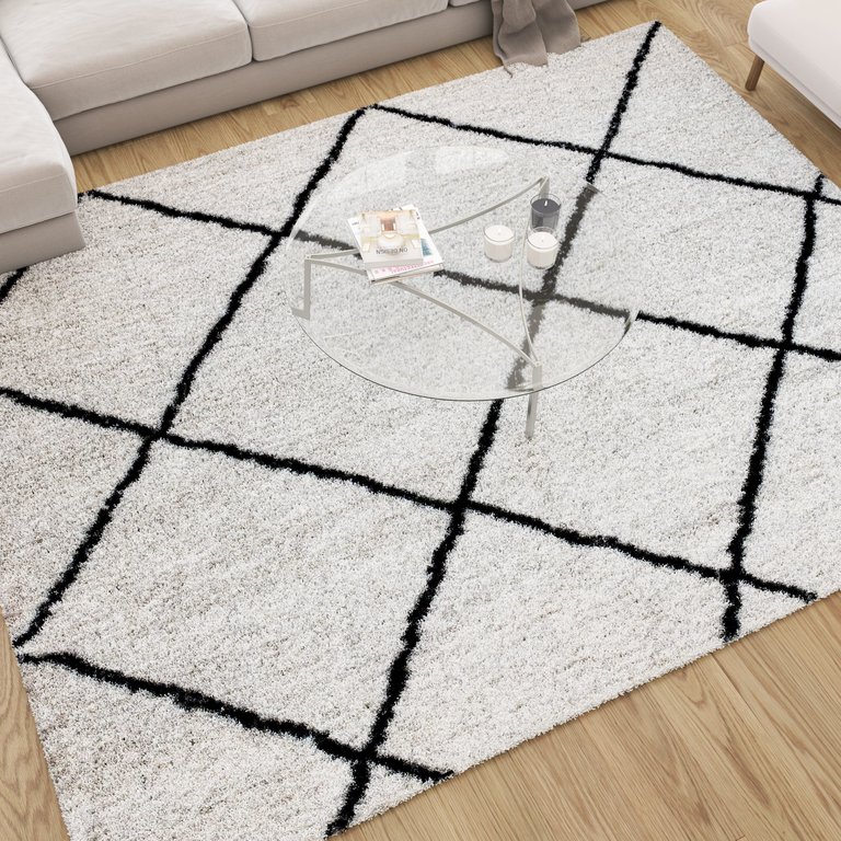 Diamond Trellis Area Rug