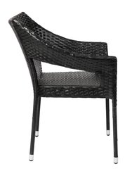 Eldon Weather Resistant Indoor/Outdoor Stacking Patio Dining Chair With Steel Frame And PE Rattan