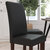 Ellison Mid-Century Panel Back Parsons Accent Dining Chair In Brown Faux Leather