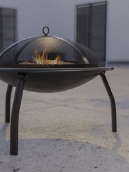 Folding Wood Burning Outdoor Fire Pit