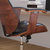 Frederick Mid-Back Ergonomic Office Chair Executive Swivel Bentwood Frame Desk Chair