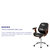 Frederick Mid-Back Ergonomic Office Chair Executive Swivel Bentwood Frame Desk Chair