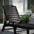 Gaylord Set Of 2 Adjustable Adirondack Loungers With Cup Holders- All-Weather Indoor/Outdoor HDPE Lounge Chairs In Black