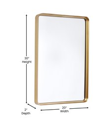 Halstead 20" x 30" Hanging Rectangular Mirror