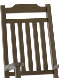 Hillford Poly Resin Indoor/Outdoor Rocking Chair