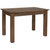 Jessamine 46" x 30" Rectangular Antique Rustic Solid Pine Farm Dining Table