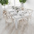 Jessamine 60" x 38" Rectangular Antique Rustic White Solid Pine Farm Dining Table - white