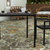 Kersey Outdoor 35" Square Dining Table With Umbrella Hole