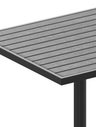 Kersey Outdoor Patio Table All-Weather 30" Square Dining Table