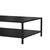 Lanier Two-Tier All-Weather Patio Coffee Table, Black