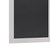 Magda 18" x 24" White Wall Mount Magnetic Chalkboard Sign, Hanging Wall Chalkboard Memo Board