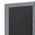 Magda Set of 10 Wall Mount Magnetic Chalkboards In Rustic Gray, 11" x 17"