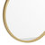 Monaco 16" Round Accent Wall Mirror In Gold With Metal Frame For Bathroom, Vanity, Entryway, Dining Room, Living Room