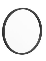 Monaco 16" Round Accent With Wall Mirror Metal Frame