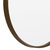 Monaco 27.5" Round Accent Wall Mirror With Metal Frame In Bronze