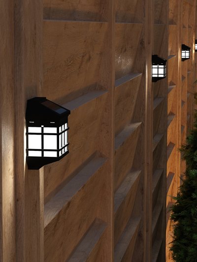 Merrick Lane Powered Fence and Deck Lights product
