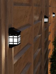 Powered Fence and Deck Lights - Gray