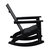Set of 2 Wellington UV Treated All-Weather Polyresin Adirondack Rocking Chair