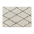 Shag Style Diamond Trellis Area Rug