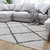 Shag Style Diamond Trellis Area Rug