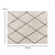 Shag Style Diamond Trellis Area Rug