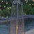 Stainless Steel Pyramid Shape Portable Outdoor Patio Heater