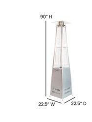 Stainless Steel Pyramid Shape Portable Outdoor Patio Heater