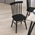 Torrin Set Of Two Premium Solid Wood Spindle Back Dining Chairs With Saddle Seats And Floor Protectant Felt Pads