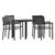 Tristan 5 Piece Indoor/Outdoor Dining Set