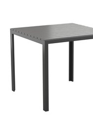 Tristan All-Weather Indoor/Outdoor Square Patio Dining Table For 4