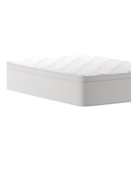 Vienna Full Size 14" Premium Comfort Euro Top Hybrid Pocket Spring And Memory Foam Mattress In A Box With Reinforced Edge Support