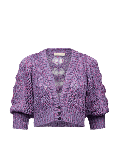 MES DEMOISELLES Capricia Knitted Sweater Lilac product