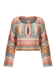 Ica Knitted Sweater Multi - Multico