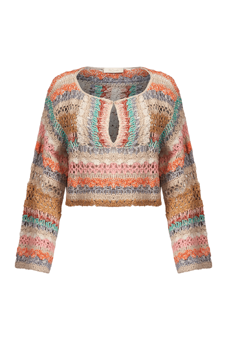 Ica Knitted Sweater Multi - Multico