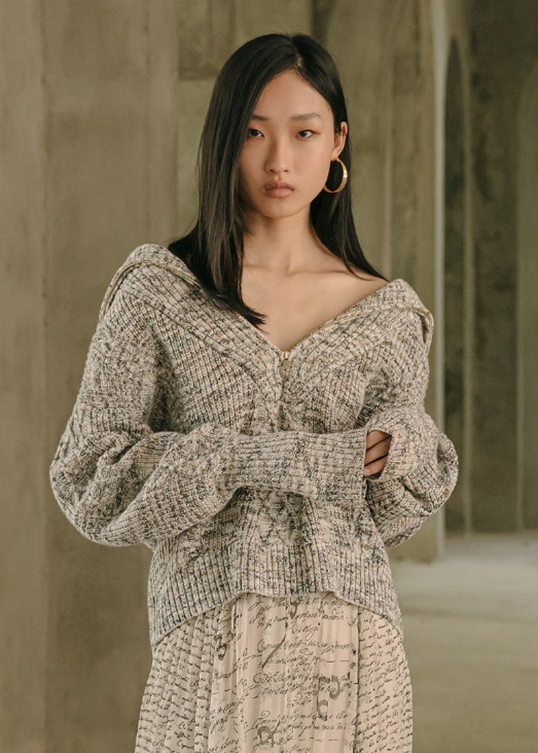Jerry Knitted Sweater - Chocolate Combo