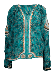 Mushu Blouse - Blue