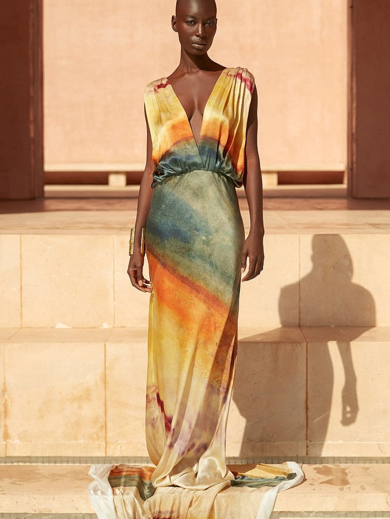 Perkins Dress - Sunset Combo