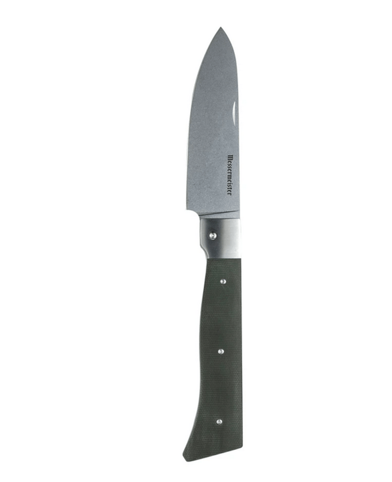 Messermeister Adventure Chef Folding Chef's Knife, 6 Inch, Linen - Linen