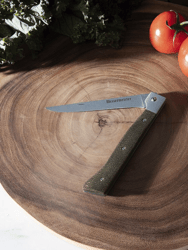 Messermeister Adventure Chef Folding Fillet Knife, 6 Inch, Linen