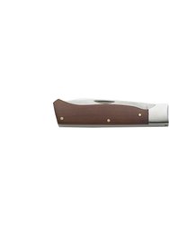 Messermeister Adventure Chef Folding Paring Knife, Peeler, Scaler Set, Carbonized Maple