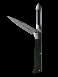 Messermeister Adventure Chef Folding Paring Knife, Peeler, Scaler Set, Linen - Linen