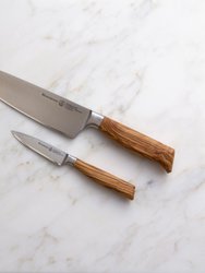 Messermeister Oliva Elite Knife Set, 2 Piece - Olive Wood