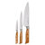 Messermeister Oliva Elite Starter Knife Set, 3 Piece - Olive Wood