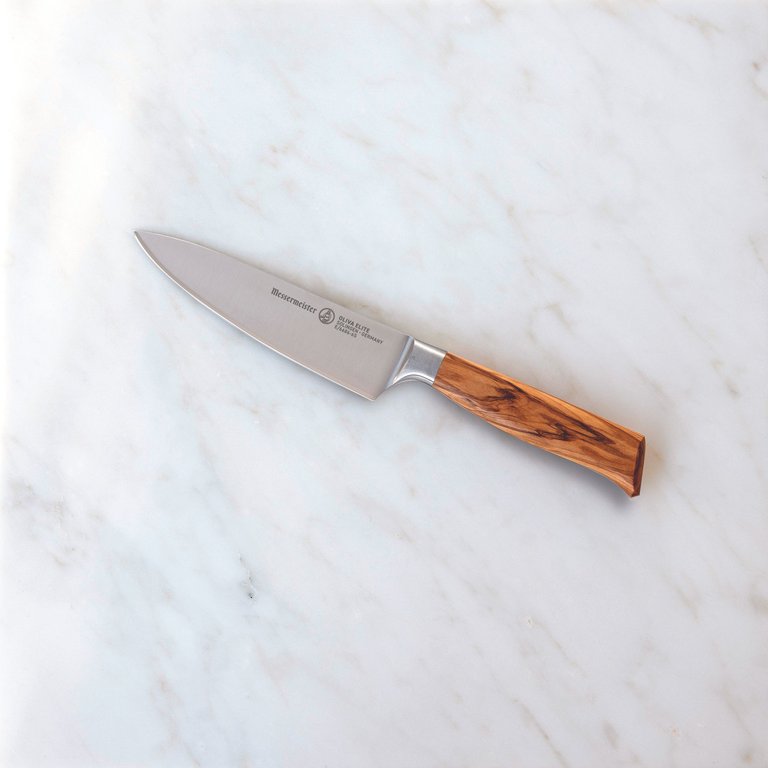 Messermeister Oliva Elité Stealth Chef's Knife, 6 Inch