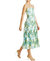 Cataleya Midi Dress In Blue/Green